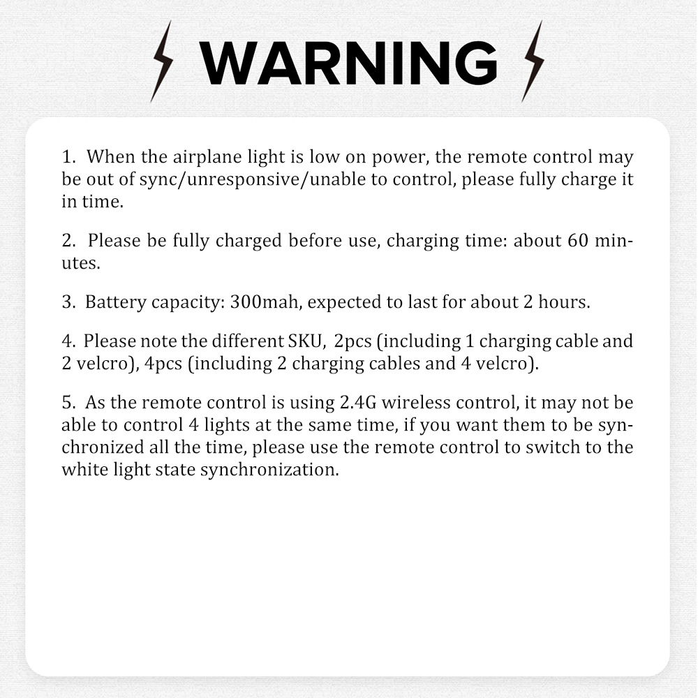 2PCS/4PCS Wireless LED Drone S - Drone Beacon Light 评论和价格