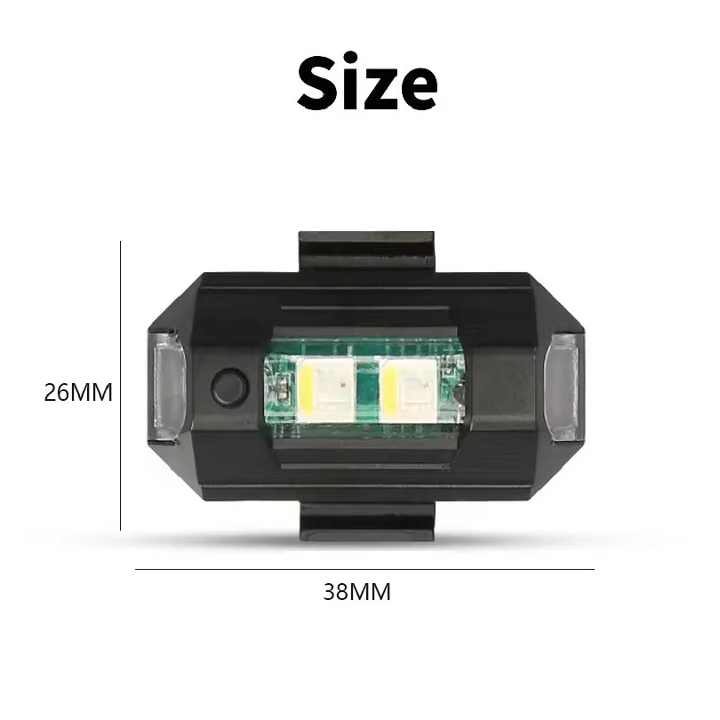 Universal LED Strobe Lights Mo - Drone Beacon Light 评论和价格