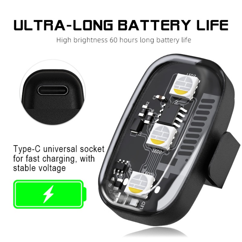 Drone Motorcycle RGB LED Strob - Drone Beacon Light 评论和价格